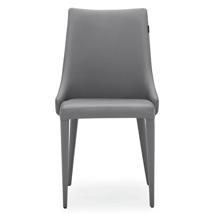 Italian Grey Leather Chair Italian Grey Leather Chair